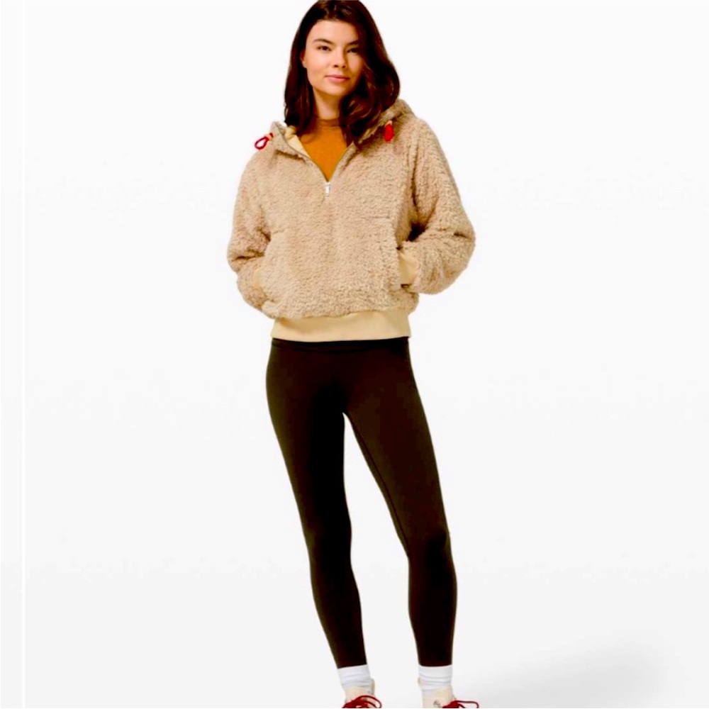 Lululemon Oh So Sherpa Half Zip pullover jacket